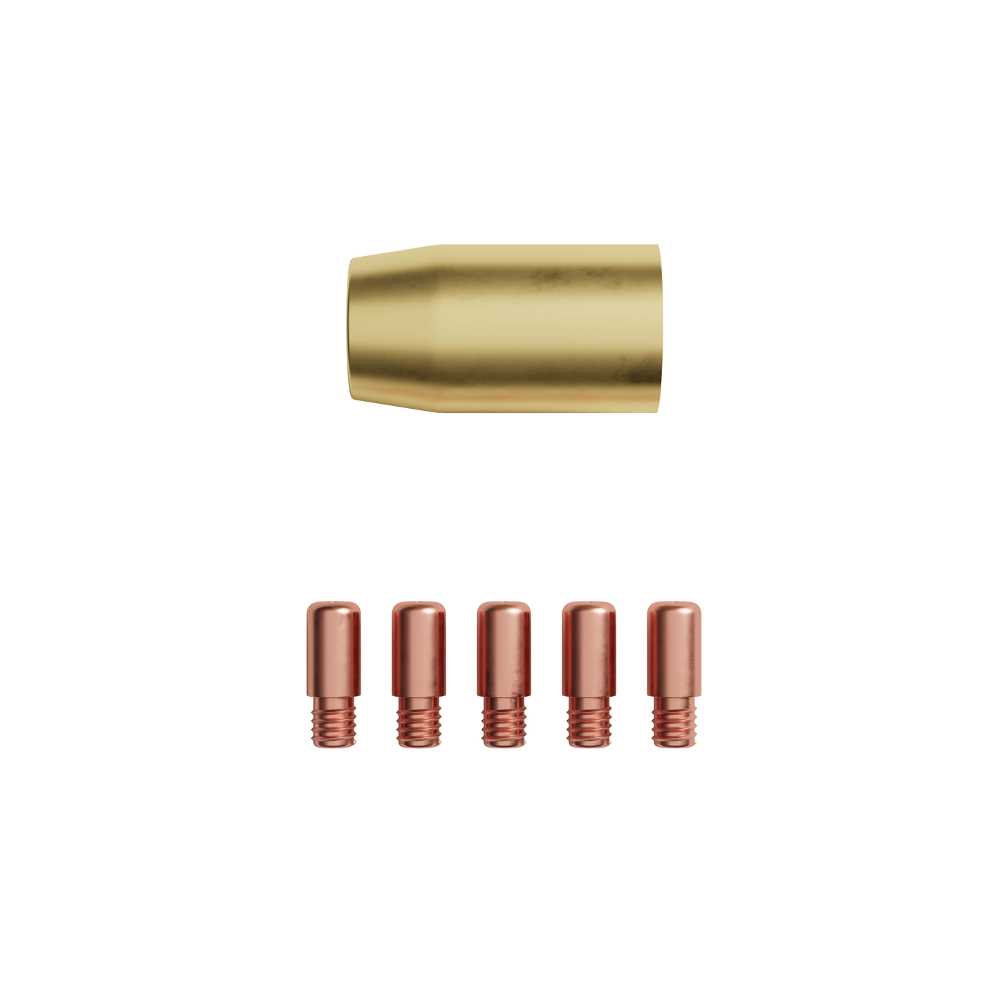 FMCON30 - Flexmig 360 Consumables Kit - Replacement Nozzle and Contact Tips (0.030/0.8)
